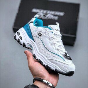 Skechers MH2 Panda Series Sports Shoes Gray & Blue